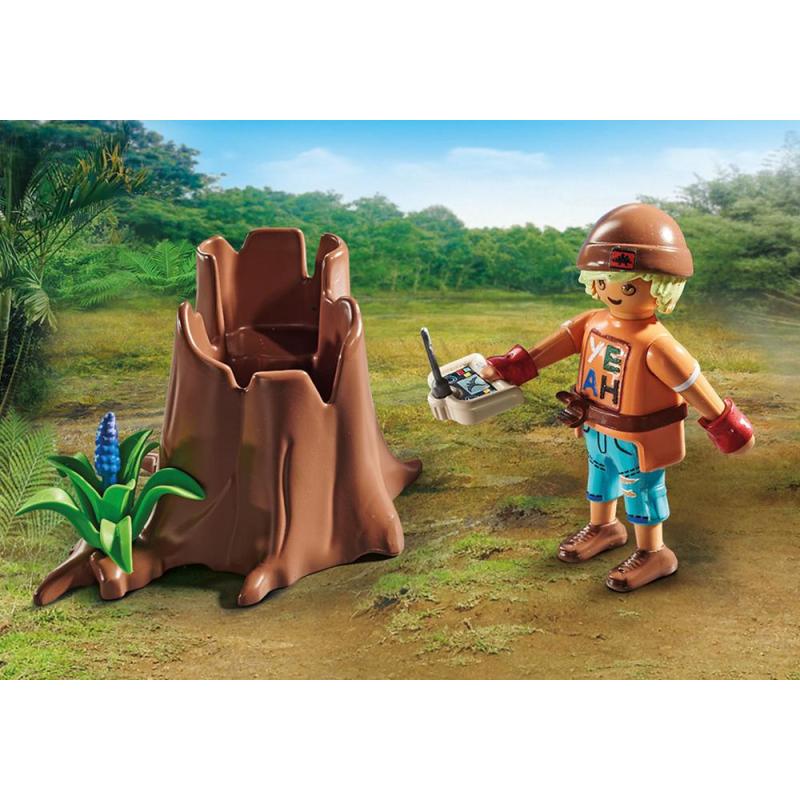 Playmobil observatorio con dimorphodon