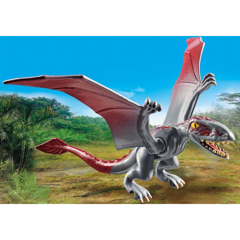 Playmobil observatorio con dimorphodon