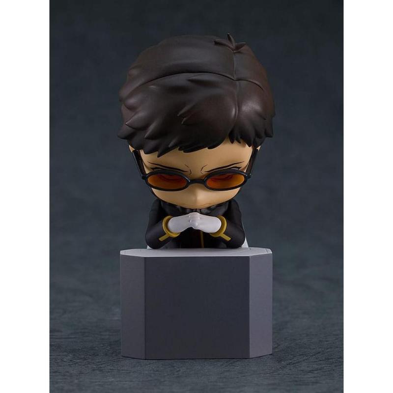 Gendo ikari figura 10 cm rebuild of evangelion nendoroid