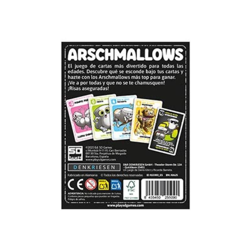 Juego de mesa arschmallows