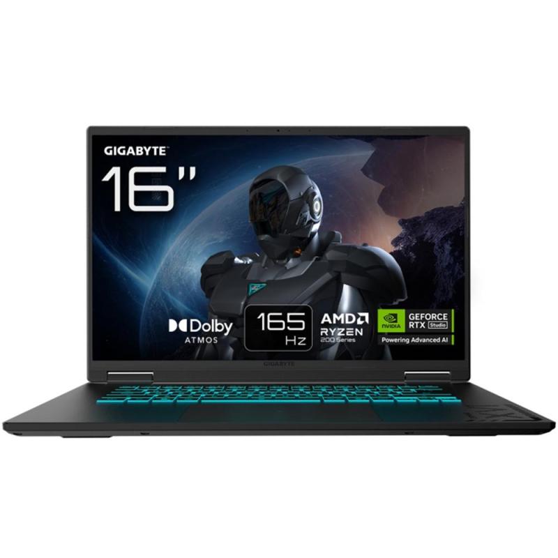 Portatil gigabyte a16 3vhk3es864sd r7 - 260 - 32gb - ssd 1tb - rtx 5060 8gb - 16 pulgadas fhd - freedos