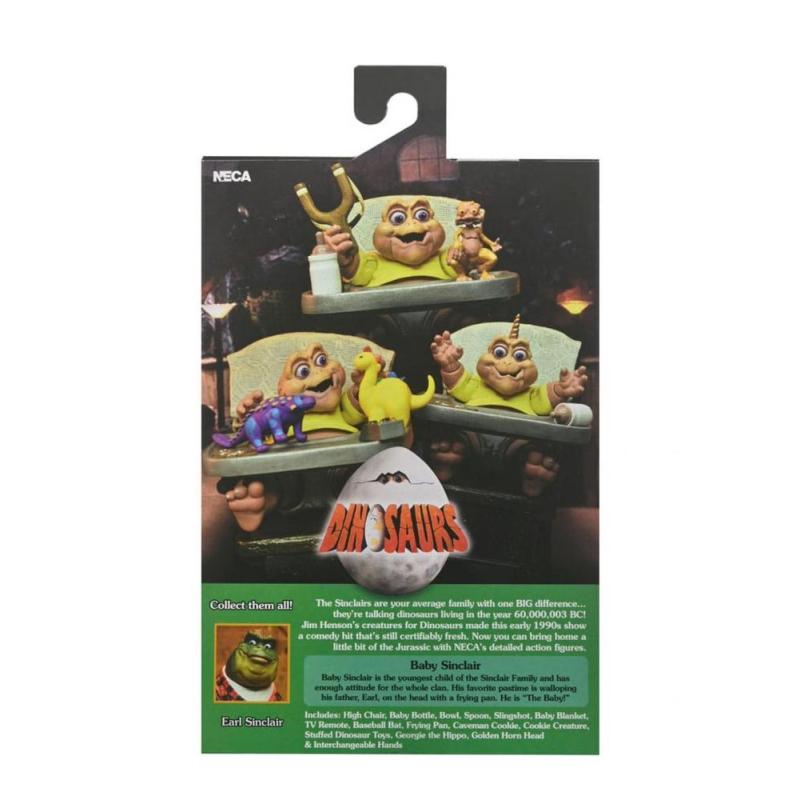 Ultimate baby sinclair scale action fig. 10 cm dinosaurs