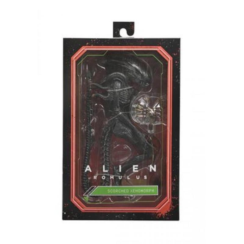 Ultimate scorched xenomorph scale action fig. 23 cm alien: romulus
