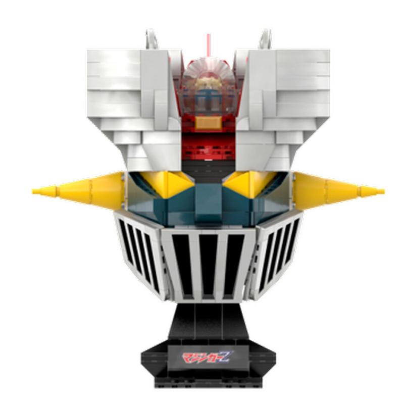 Mazinger z busto set construccion 21 cm mazinger z