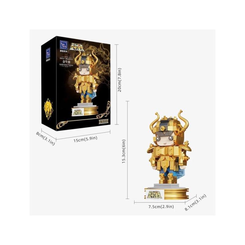 Taurus mini set construccion 15 -5 cm saint seiya