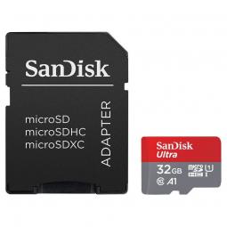 Tarjeta memoria micro secure digital sdhc + adaptador sandisk ultra - 32gb - clase 10 - sdhc - 120mb - s - Imagen 1