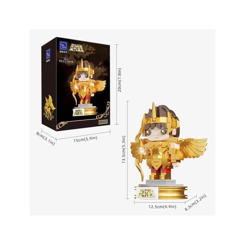 Sagittarius the gold archer mini set construccion 13 -5 cm saint seiya