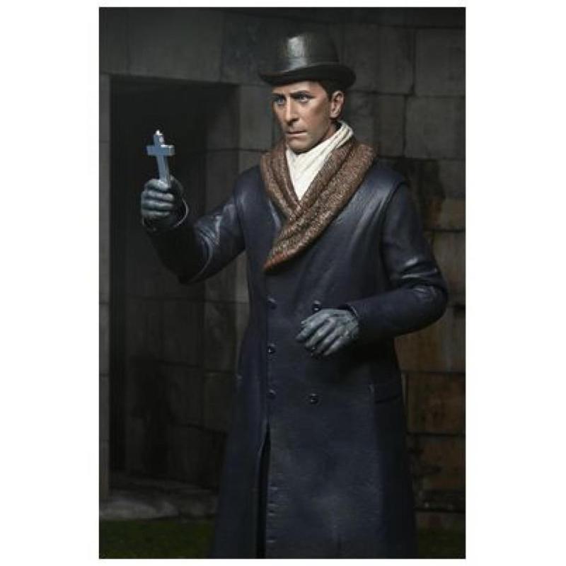 Van helsing scale action figura 18 cm hammer films: horror of dracula 1958