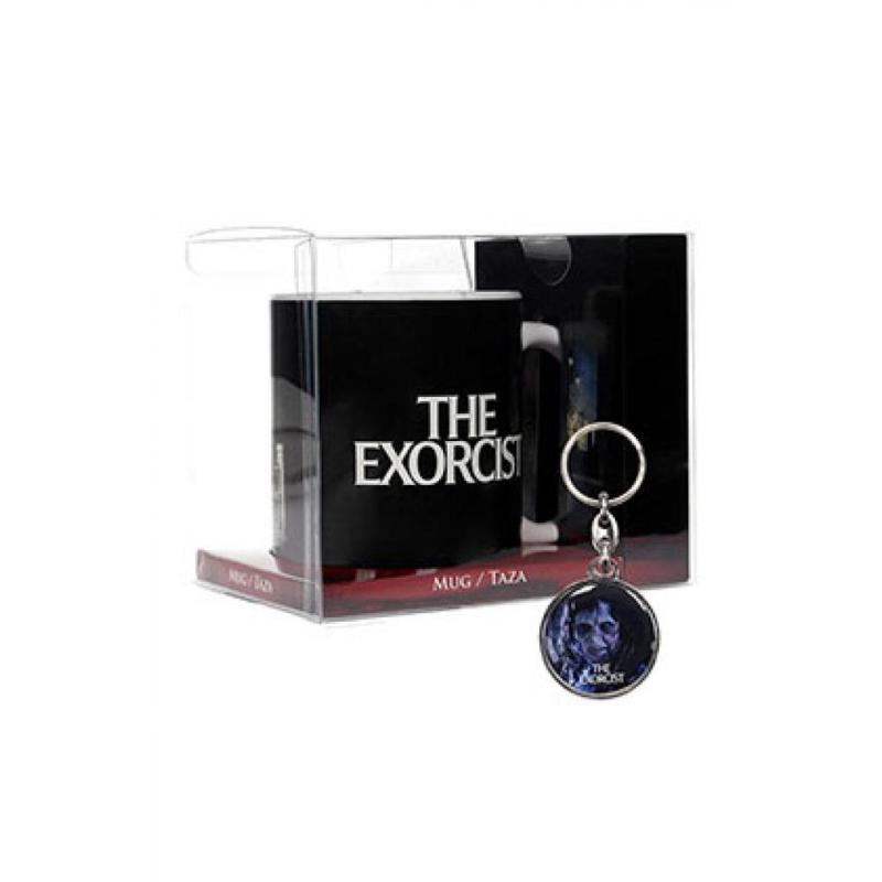Poster taza + regalo llavero metalico el exorcista