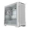 Caja ordenador gaming gigabyte c102 glass matx cristal templado blanca
