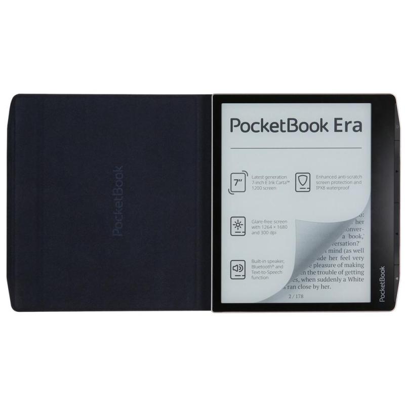 Pocketbook funda cargador 700 cover edition charge cover blue ww version color azul marino