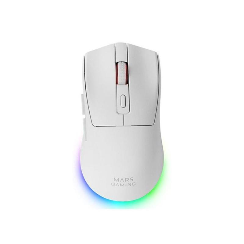 Raton inalambrico mars gaming mm - t3w blanco