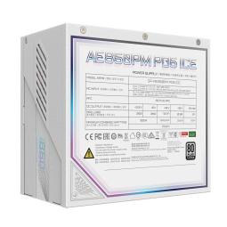 Fuente alimentacion gigabyte platinium aorus elite ice gaming atx 850w blanca