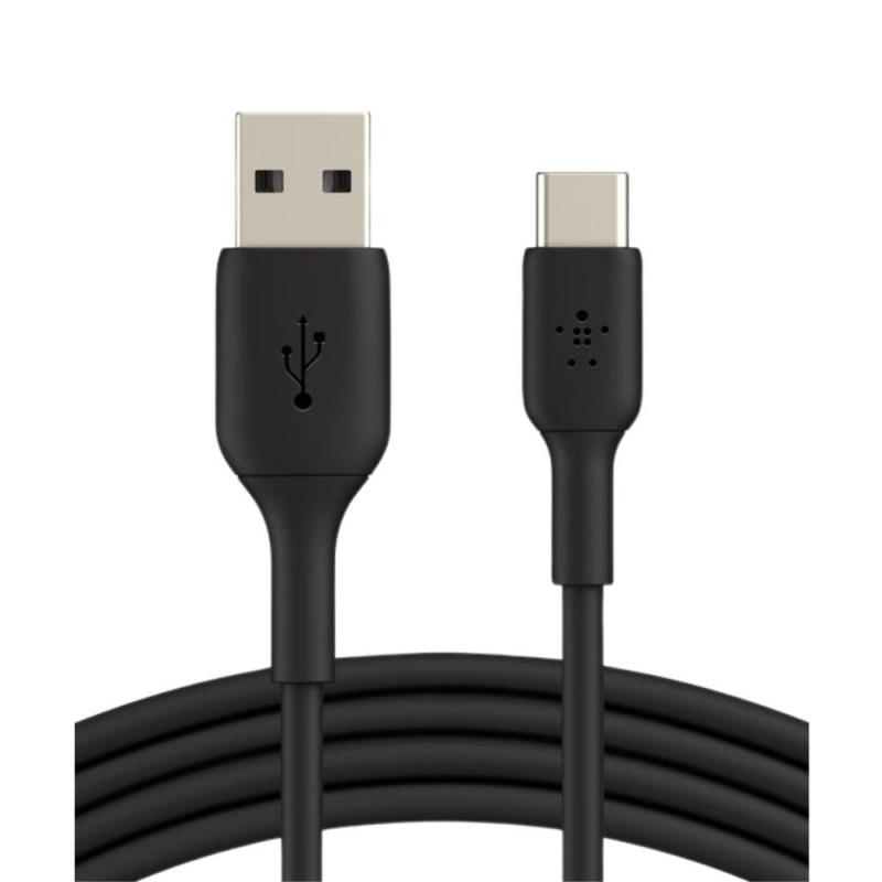 Cable usb tipo c a usb tipo a belkin 2m - macho - macho - negro