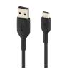 Cable usb tipo c a usb tipo a belkin 3m - macho - macho - negro