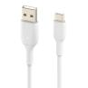 Cable usb tipo c a usb tipo a belkin 3m - macho - macho - blanco