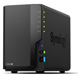 Servidor nas synology disk station ds225+ 2gb 2 bahias gigabit ethernet
