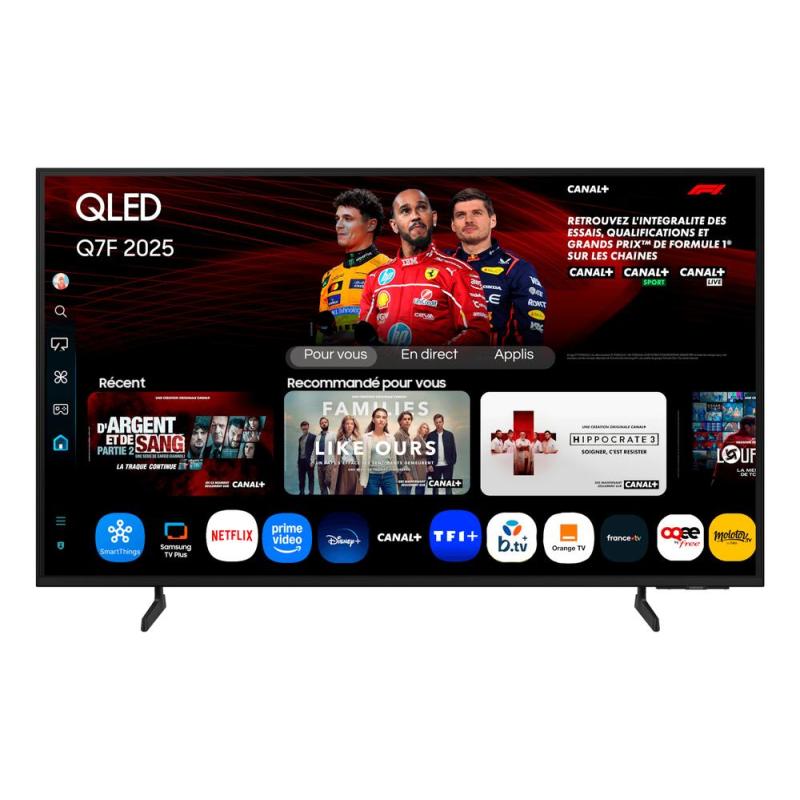 Tv samsung 55 pulgadas qled 4k uhd - tq55q7f - smart tv