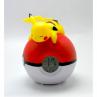 Pikachu durmiendo en pokeball reloj despertador lampara led pokemon - Imagen 1