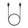 Cable usb tipo c samsung 1m - macho - macho - negro