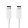Cable usb tipo c samsung 1.8m - macho - macho - blanco