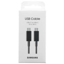 Cable usb tipo c samsung 1.8m - macho - macho - negro