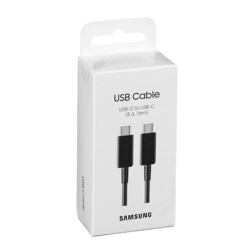 Cable usb tipo c samsung 1.8m - macho - macho - negro