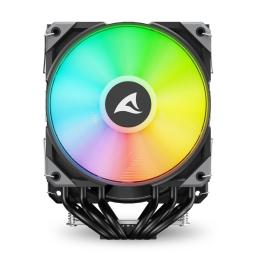 Ventilador cpu sharkoon a60 rgb 120mm negro