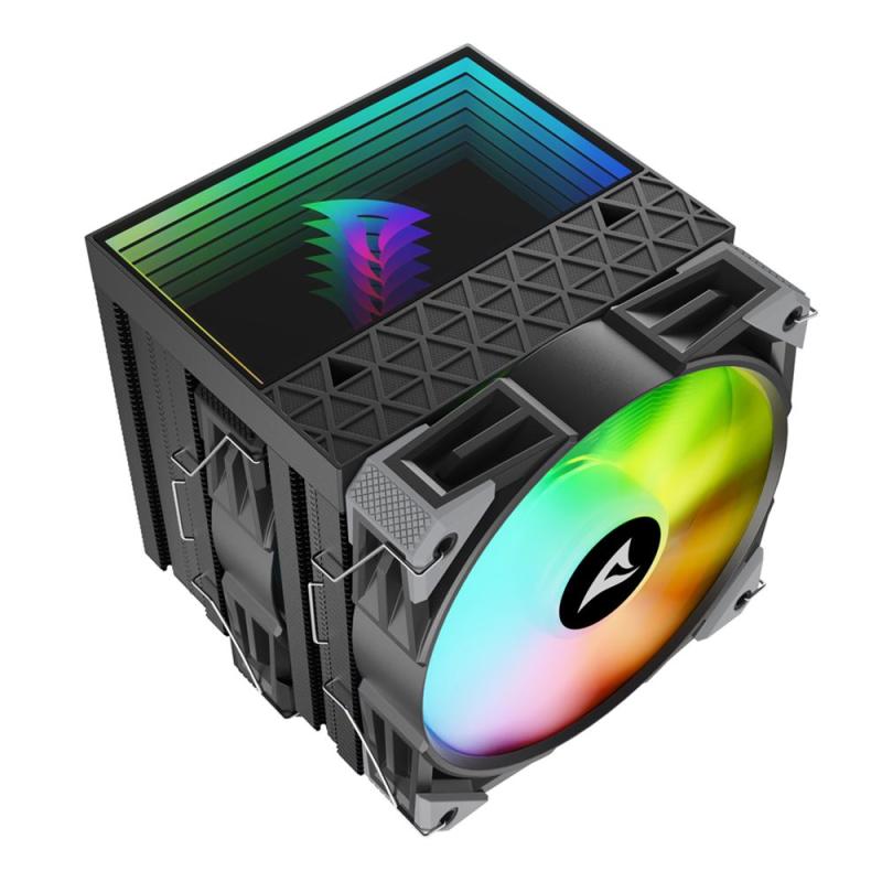 Ventilador cpu sharkoon a60 rgb 120mm negro