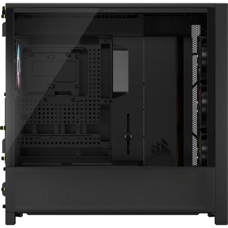 Caja ordenador gaming corsair frame 5000d rs atx argb cristal templado negra