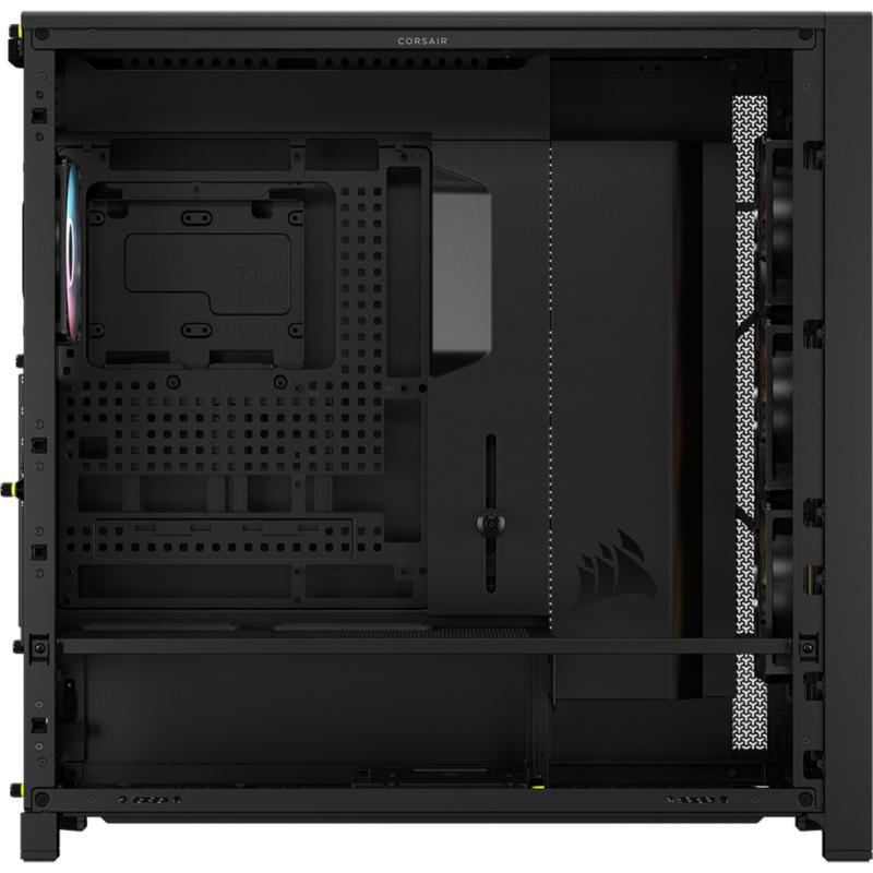 Caja ordenador gaming corsair frame 5000d rs atx argb cristal templado negra