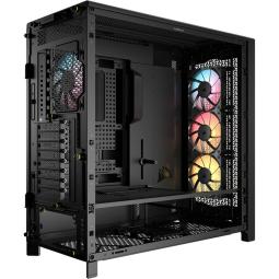 Caja ordenador gaming corsair frame 5000d rs atx argb cristal templado negra