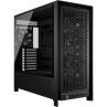 Caja ordenador gaming corsair frame 5000d rs atx cristal templado negra