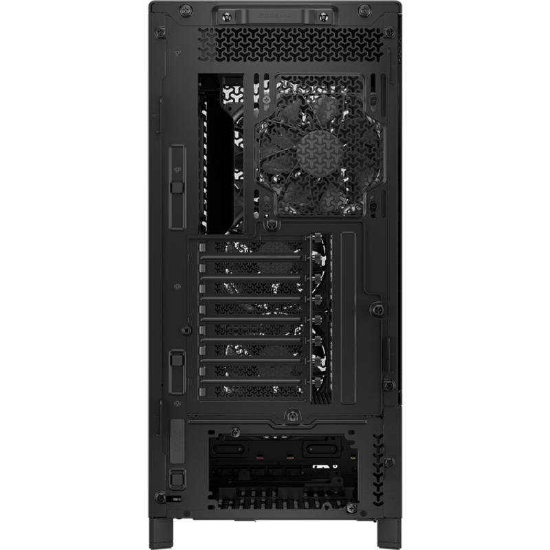 Caja ordenador gaming corsair frame 5000d rs atx cristal templado negra