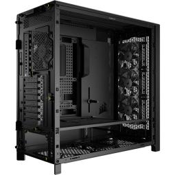 Caja ordenador gaming corsair frame 5000d rs atx cristal templado negra