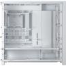 Caja ordenador gaming corsair frame 5000d rs atx cristal templado blanco