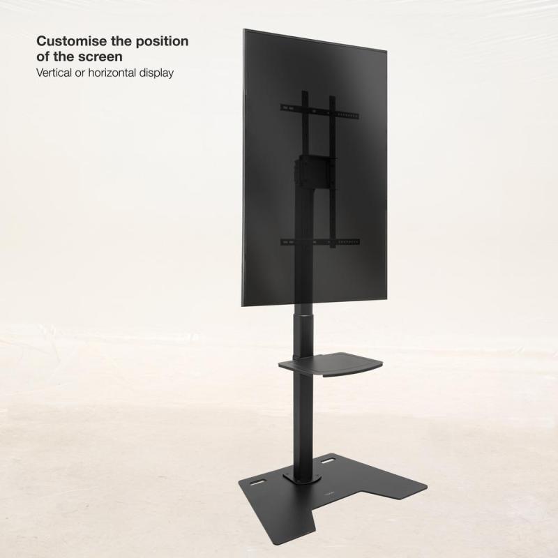 Soporte de suelo tooq para pantalla tv 37 pulgadas - 70 pulgadas fs2284m - b