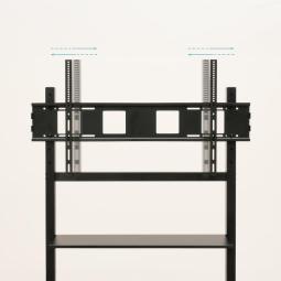 Soporte de suelo con ruedas tooq optimus 60 pulgadas - 105 pulgadas fs20105m - b