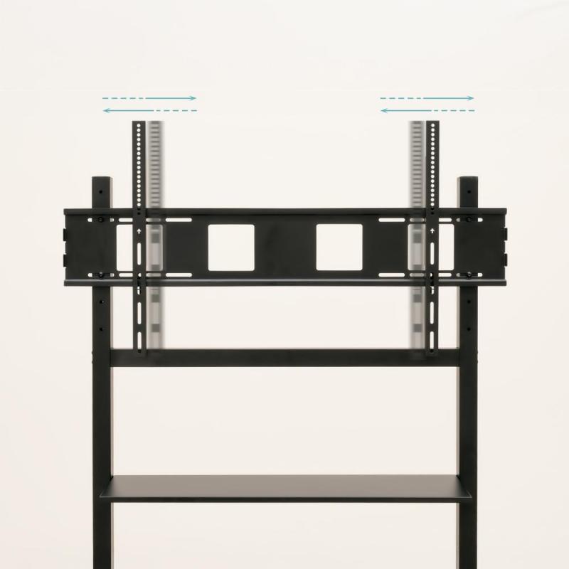 Soporte de suelo con ruedas tooq optimus 60 pulgadas - 105 pulgadas fs20105m - b