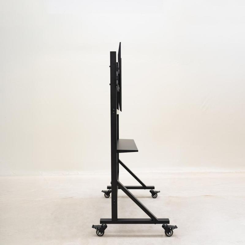 Soporte de suelo con ruedas tooq optimus 60 pulgadas - 105 pulgadas fs20105m - b