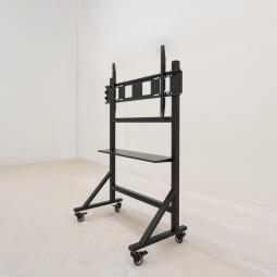 Soporte de suelo con ruedas tooq optimus 60 pulgadas - 105 pulgadas fs20105m - b