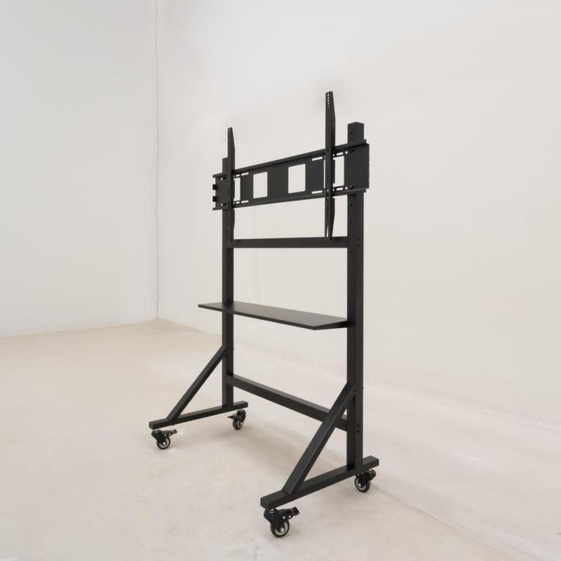 Soporte de suelo con ruedas tooq optimus 60 pulgadas - 105 pulgadas fs20105m - b