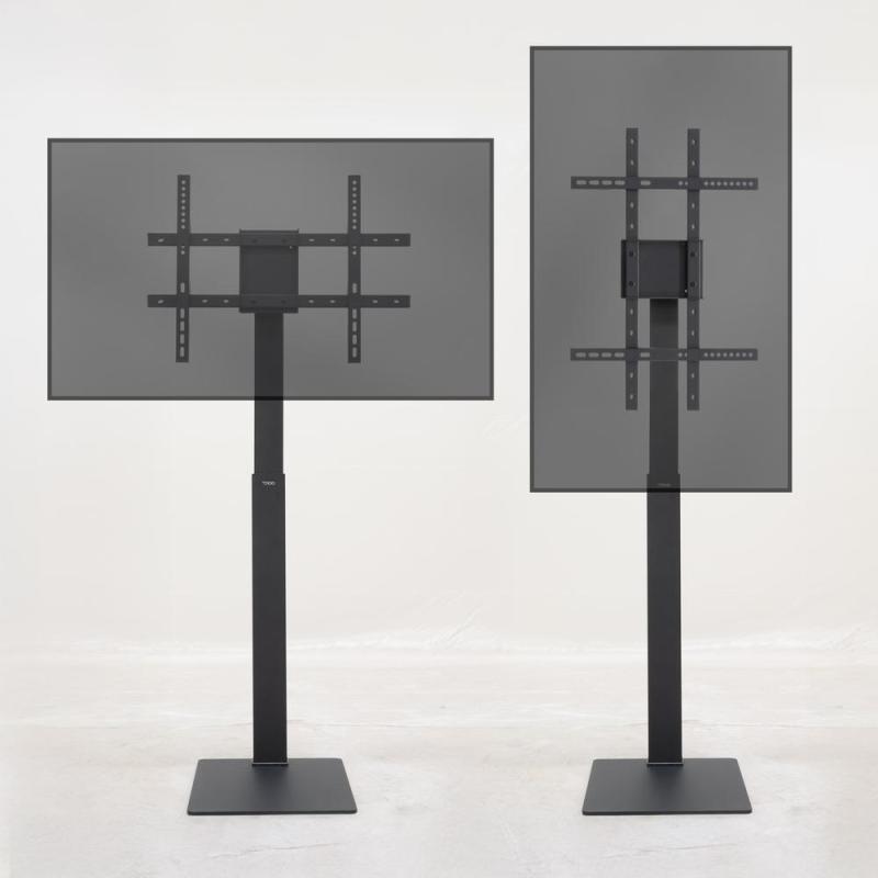 Soporte de suelo tooq para pantalla tv 37 pulgadas - 70 pulgadas fs2286m - b
