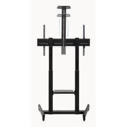 Soporte de suelo con ruedas tooq aquiles 60 pulgadas - 100 pulgadas fs20406hm - b