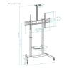 Soporte de suelo con ruedas tooq aquiles 60 pulgadas - 100 pulgadas fs20406hm - b