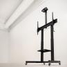 Soporte de suelo con ruedas tooq aquiles 60 pulgadas - 100 pulgadas fs20406hm - b