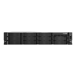 Servidor nas qnap ts - 855eu 8 bahias 2u rack 8gb gigabit ethernet