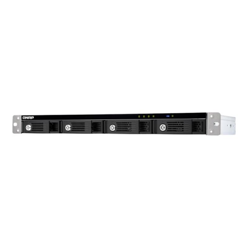 Servidor nas qnap tr - 004u 4 bahias 1u rack gigabit ethernet