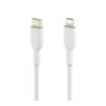 Cable lightning a usb tipo c belkin 2m - macho - macho - blanco - trenzado