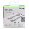 Cable usb tipo c belkin 2m - macho - macho - blanco - trenzado